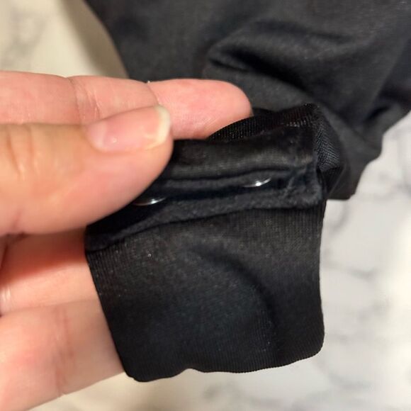 NEW AFRM EDIE BODYSUIT Elegant Black Lace-Up Bodysuit Size XS - Picture 5 of 8